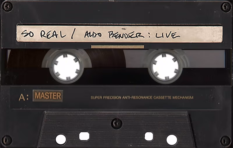 So Real mixtape by Aldo Bender
