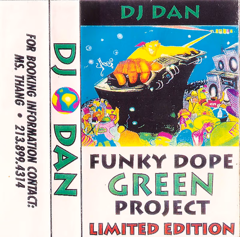 Funky Dope Green Project mixtape by DJ Dan